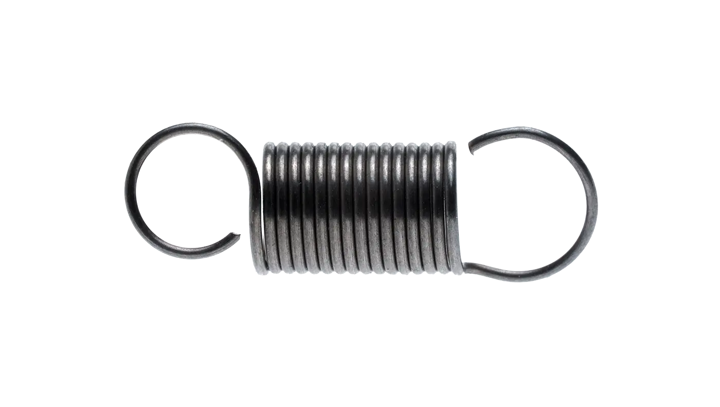 Extension spring manufactured by Meconet