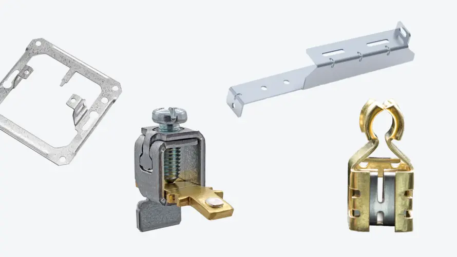 Products manufactured by Meconet using stamping technology