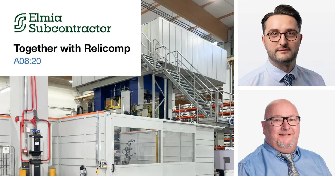 Meconet at Elmia Subcontractor – meet us at Relicomp’s booth